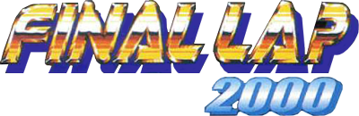 Final Lap 2000 logo for WonderSwan